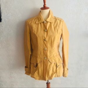 Victory beige jacket rain coat zip Size 44